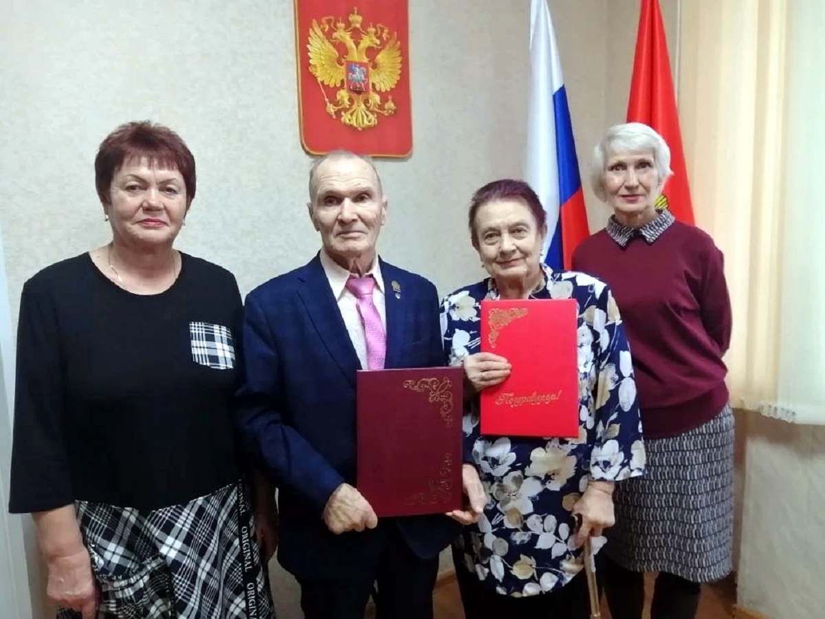 Супруги из Красноярского края отметили 60-ю годовщину семейной жизни