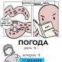Погода на сегодня. Иллюстрация: Дмитрий Попугин @gornovosti