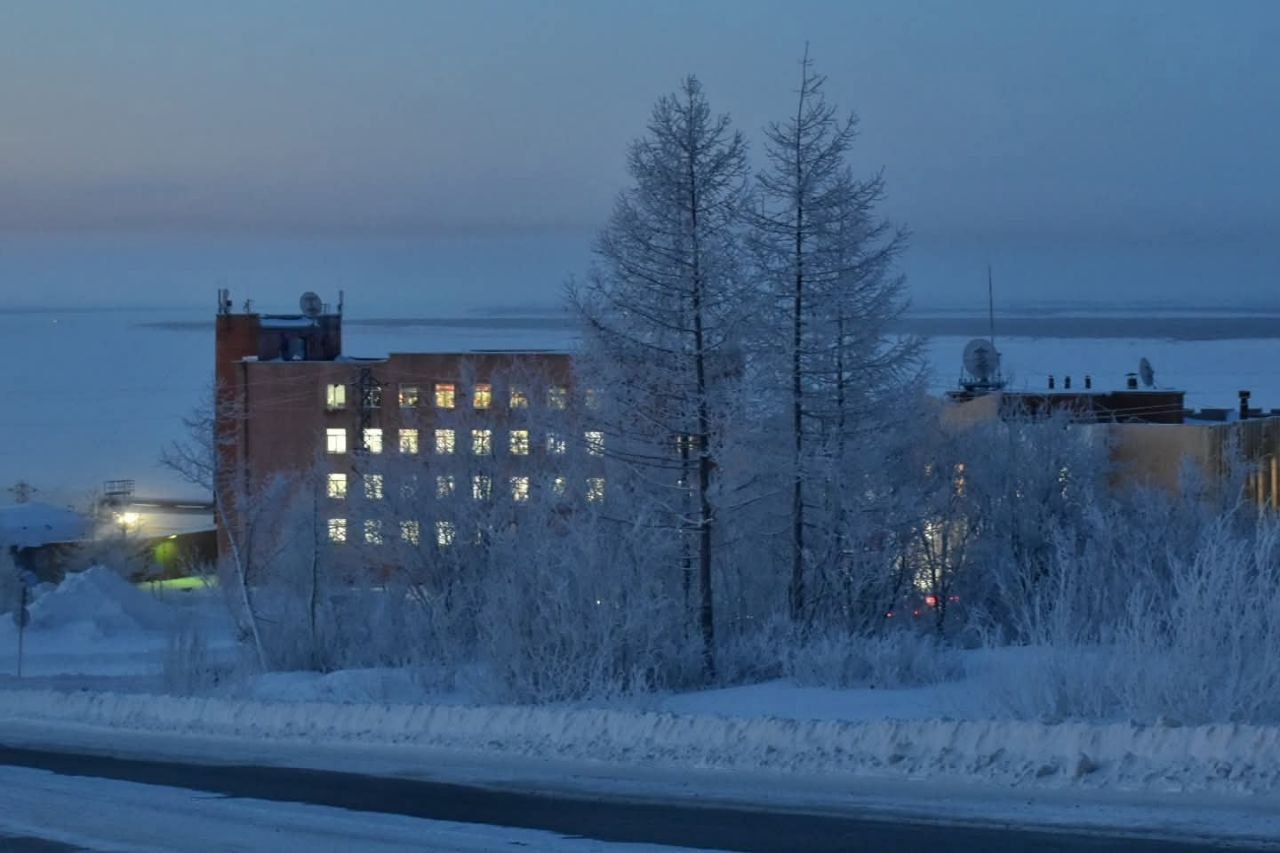 На Таймыре в самом разгаре полярная ночь На Таймыре в самом разгаре полярная ночь