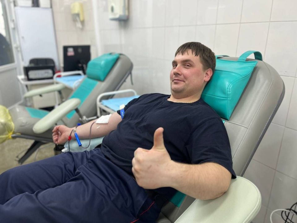 Минусинский полицейский стал донором костного мозга!