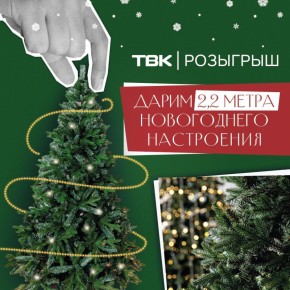 Дарим ёлку! 2,2 метра!. Такая будет радовать долгие годы