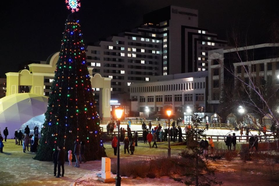 Красноярцы смогут встретить Новый год на катке