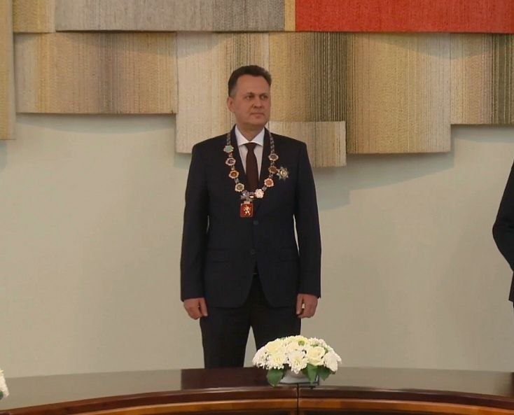 Сергей Верещагин официально вступил в должность главы города города Красноярска