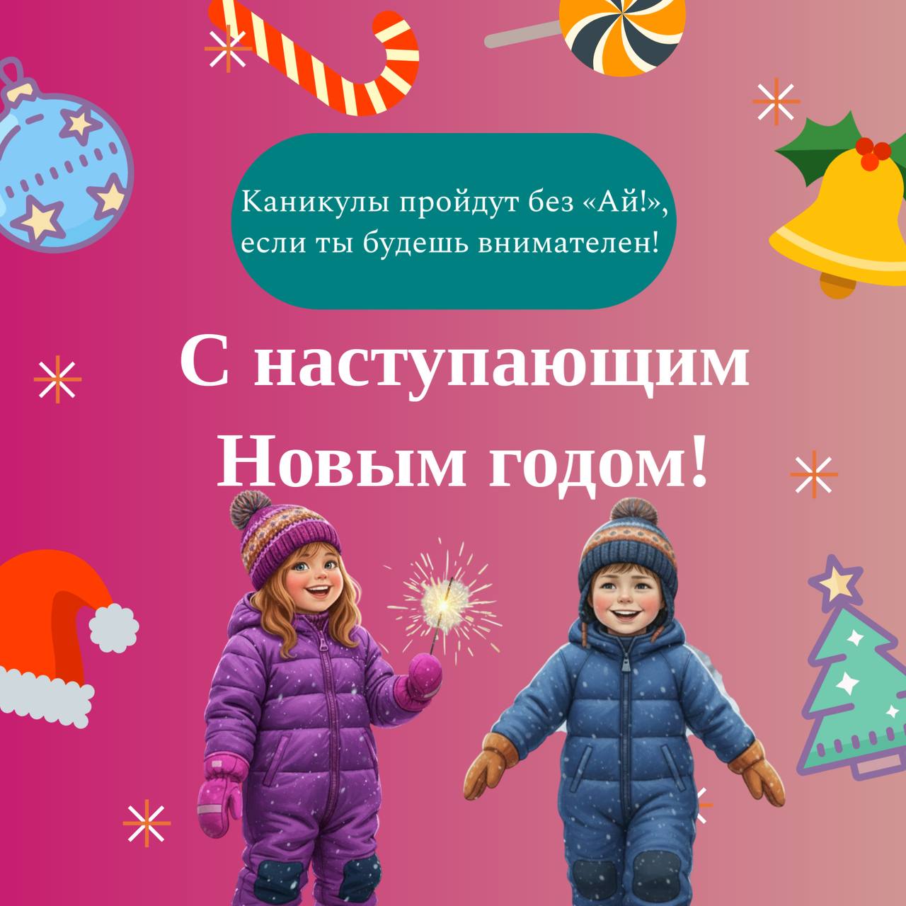 В новогодних хлопотах — не забываем о безопасности! В новогодних хлопотах — не забываем о безопасности!