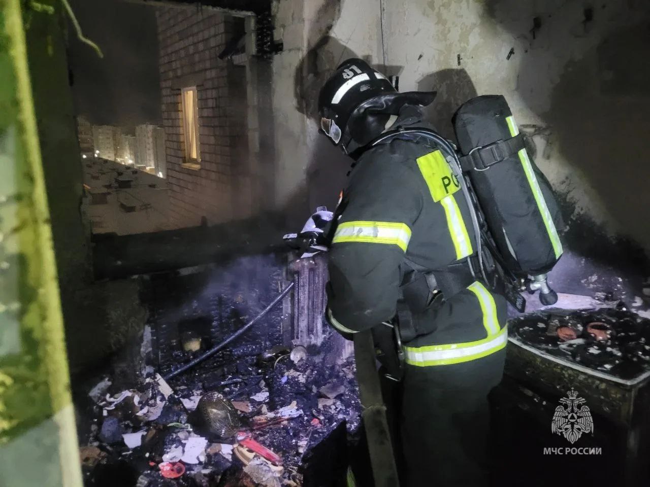 17 пожаров потушили в крае за прошедшие сутки: один человек погиб