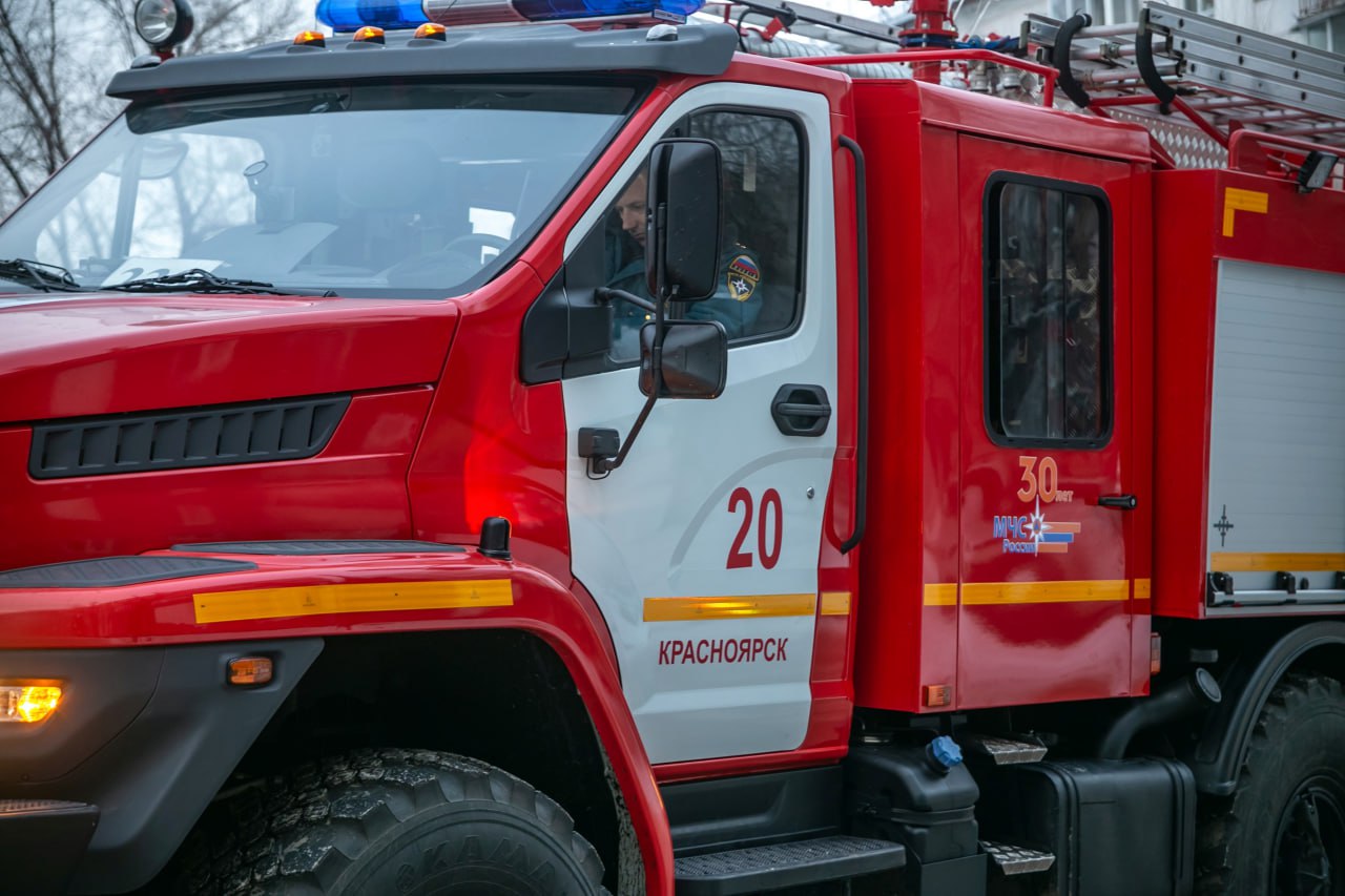 В Красноярске при пожаре на Ладо Кецховели пострадал мужчина и погибли пять собак