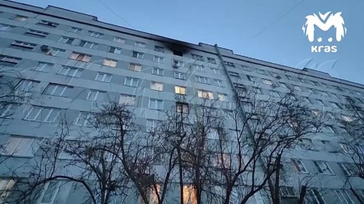 Пять собак погибли во время пожара в красноярской многоэтажке