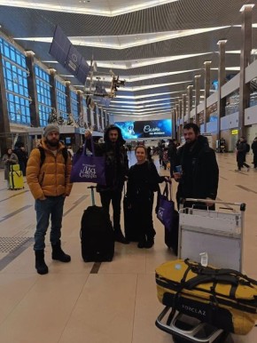 Продолжаем встречать участников профессионального конкурса фестиваля «Волшебный лёд Сибири»