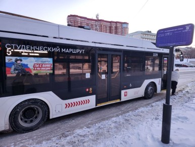 В красноярский Солнечный начали ходить троллейбусы