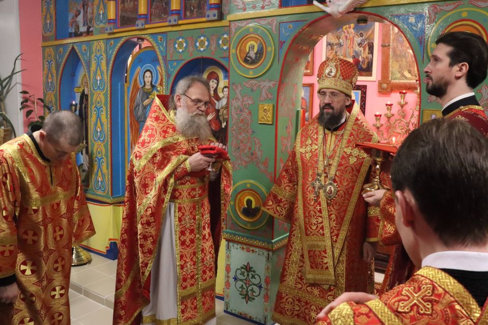 Исправительную колонию №15 посетил Преосвященнейший Агафангел, епископ Норильский и Туруханский