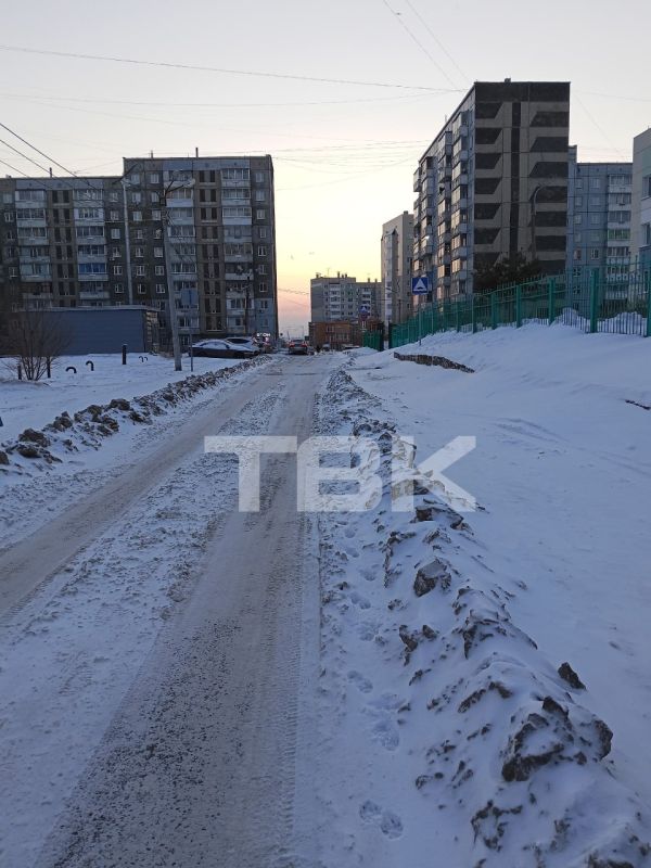 Красноярцы недовольны уборкой дорог в Солнечном