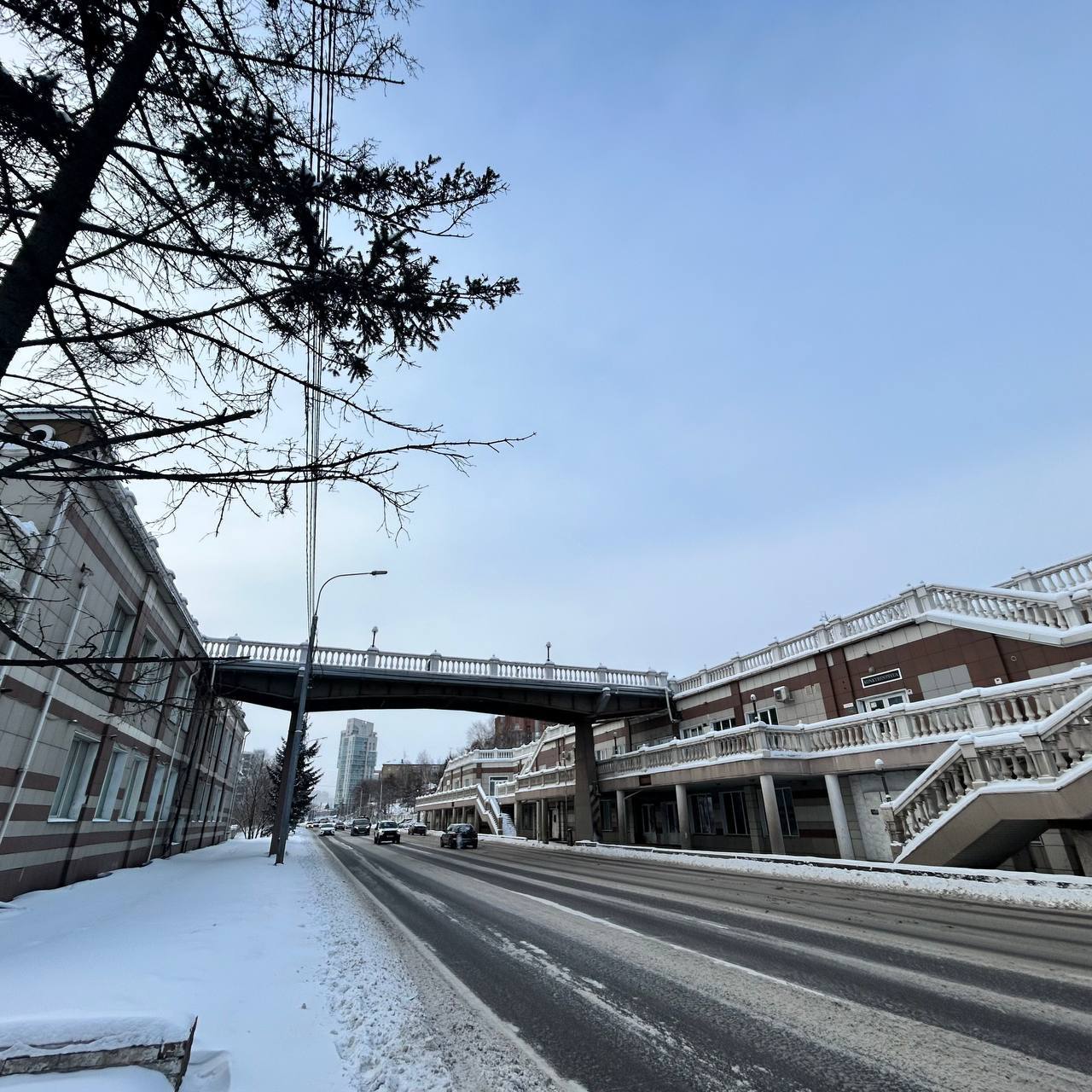 Пешеходный переход на Дубровинского закрыли