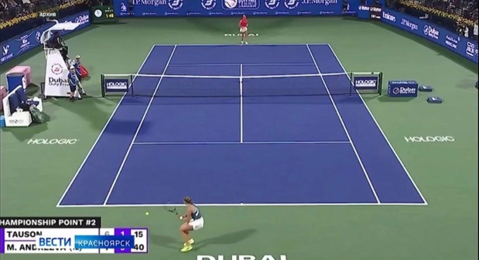 Красноярска теннисистка Мирра Андреева вышла в полуфинал турнира WTA-500 в Австралии