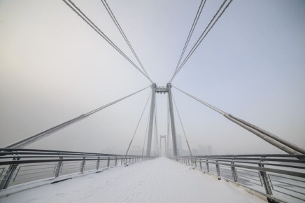 В Красноярск пришли настоящие сибирские морозы — утром столбики термометров местами «рухнули» до -40 градусов