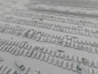 Морозный Красноярск. Фото: Александр Мадейченко «Вести.Красноярск» в MAX @vesti_krsk