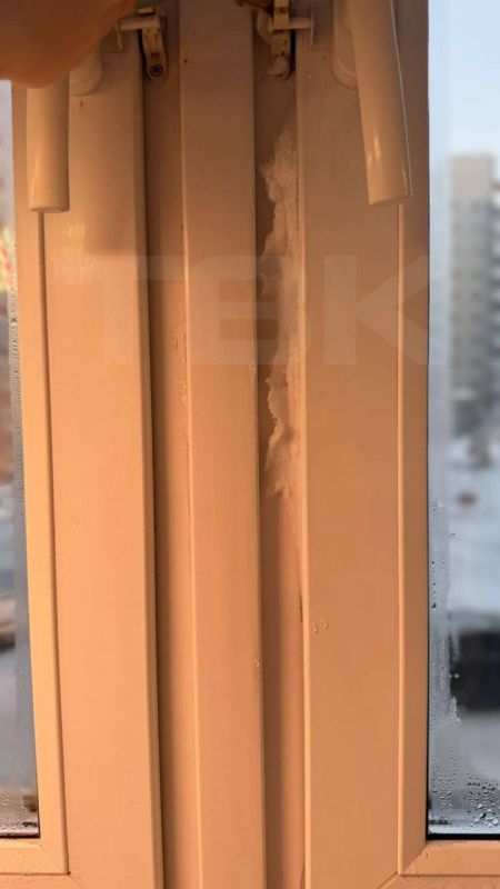 Замерзает даже арбуз. «Ужас( У меня через пластиковые окна тоже обмерзает, а если включаю обогреватель – "плачут" окна и течет аж. Хотя лоджия утеплена полностью, теплый пол. Бедный арбуз мой(», – рассказала наша подписчица