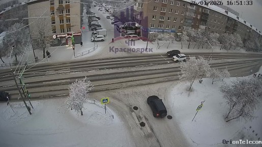 Массовое ДТП произошло на правобережье Красноярска