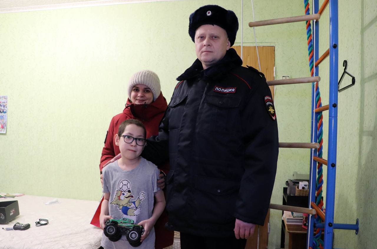 Волшебство на Таймыре: полиция и общественники исполнили детские мечты!