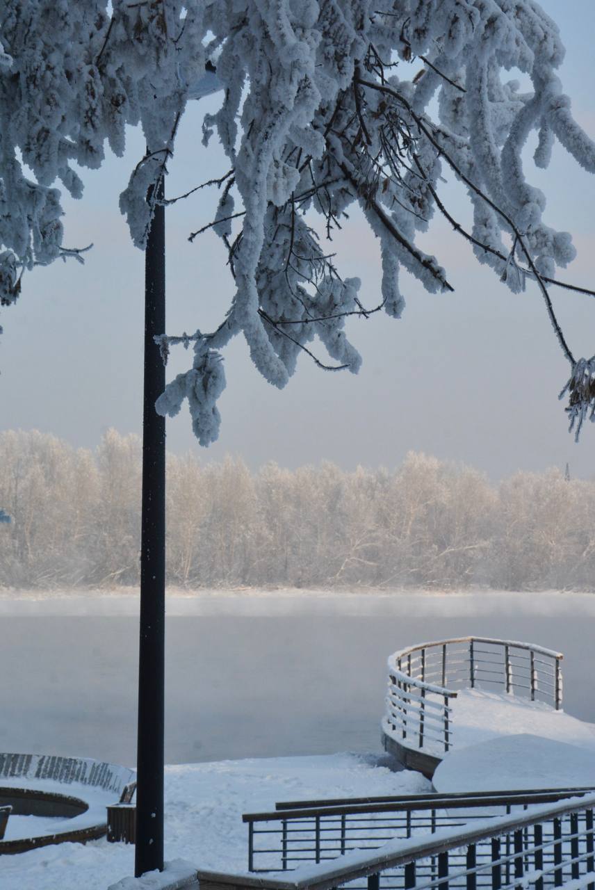 Красноярских морозных пейзажей вам в ленту! Красноярских морозных пейзажей вам в ленту!