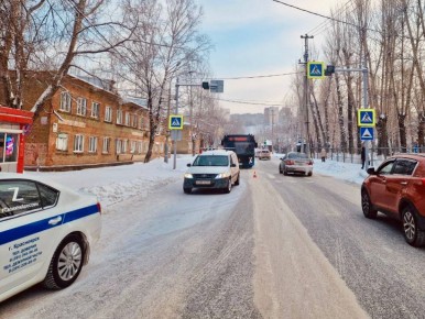Накануне в Красноярске произошло 3 ДТП с участием несовершеннолетних пешеходов