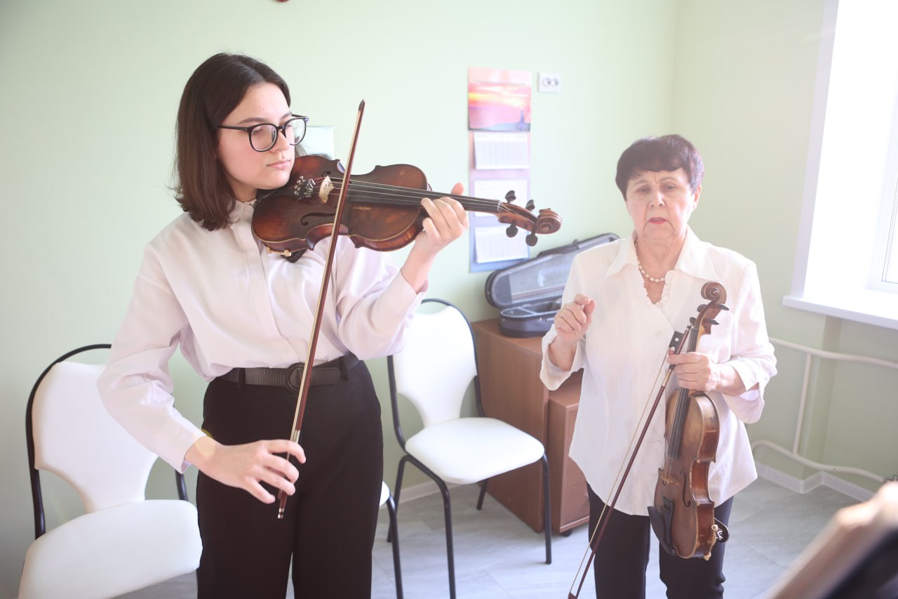 В Красноярске после ремонта открылась музыкальная школа №3 им. Б.Г. Кривошеи В Красноярске после ремонта открылась музыкальная школа №3 им. Б.Г. Кривошеи