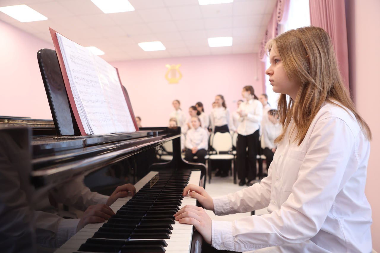 В Красноярске после ремонта открылась музыкальная школа №3 им. Б.Г. Кривошеи В Красноярске после ремонта открылась музыкальная школа №3 им. Б.Г. Кривошеи