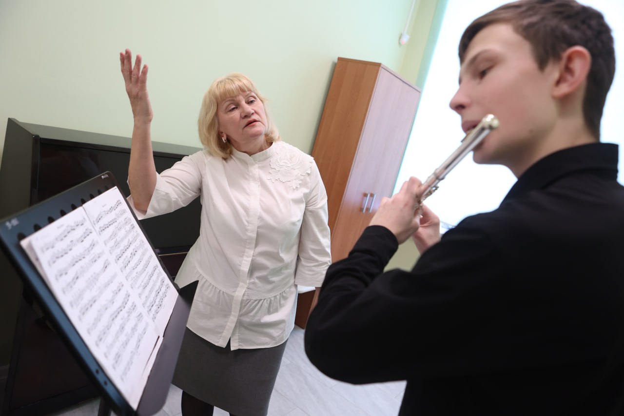 В Красноярске после ремонта открылась музыкальная школа №3 им. Б.Г. Кривошеи В Красноярске после ремонта открылась музыкальная школа №3 им. Б.Г. Кривошеи