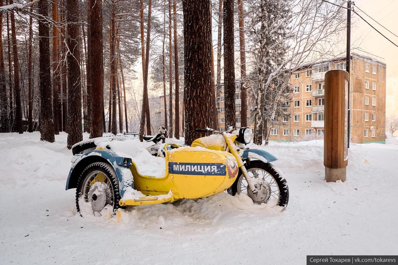 Милицейский парк в Дивногорске Милицейский парк в Дивногорске