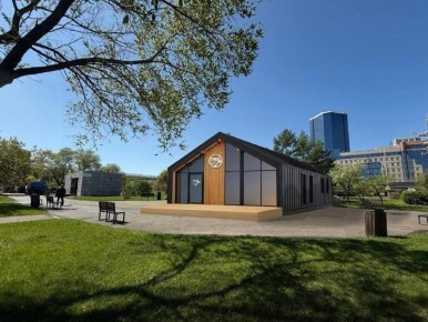 На Центральной набережной Красноярска построят визит-центр