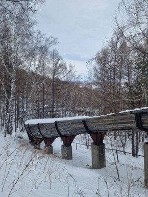 В Красноярске планируют запустить спуски на туристических бобах и санях