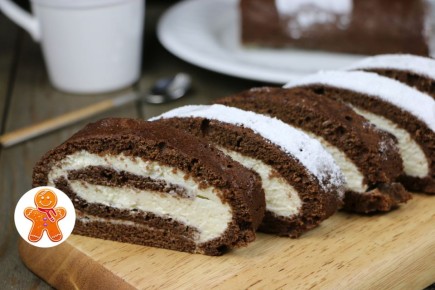 Кулинарный шедевр: медовый рулет с воздушным кремом