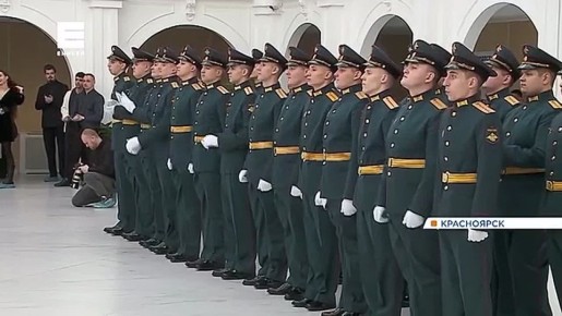 Выпускники военного учебного центра университета Решетнёва получили лейтенантские звания