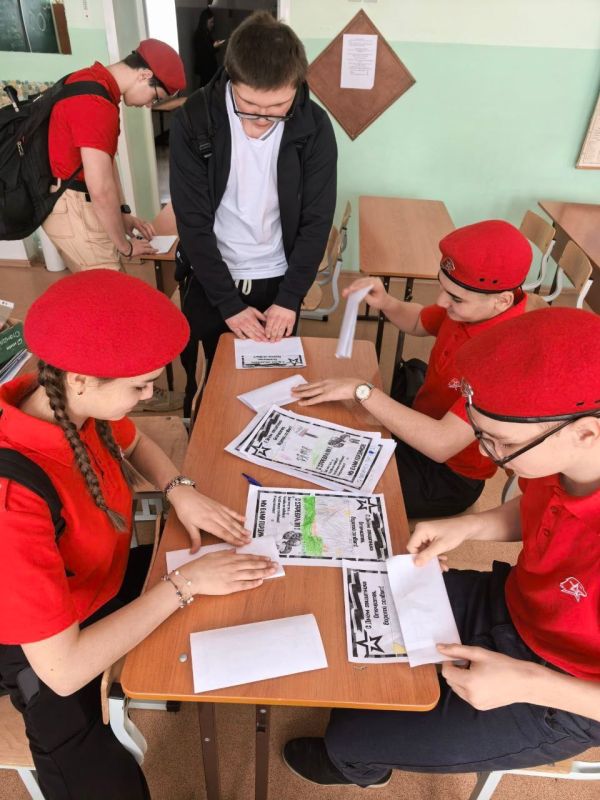 Ребята из Берёзовки приняли участие в акции «Игрушка для героя своими руками»