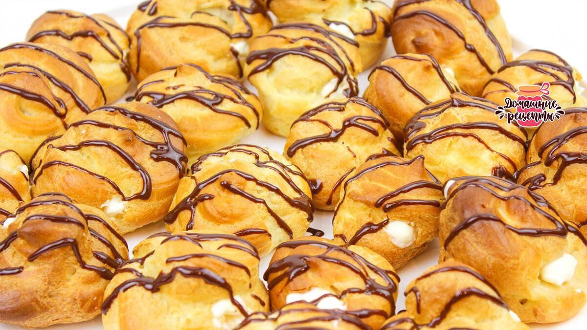Идеальные профитроли со сливочным кремом, которые полюбит каждый