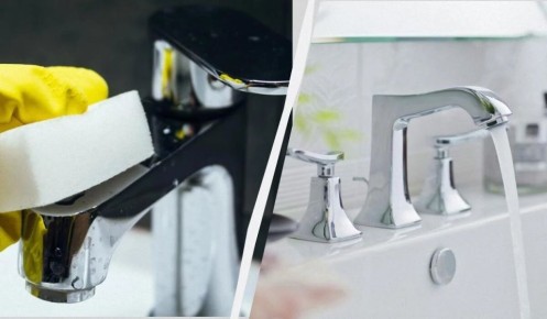 Как очистить краны от налета: простой рецепт с лимонным соком