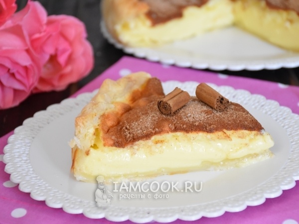 Невероятный десерт к чаю: 8 шагов к счастью с корицей и молочным кремом