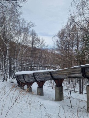 В Красноярске готовятся открыть санную трассу для массовых катаний
