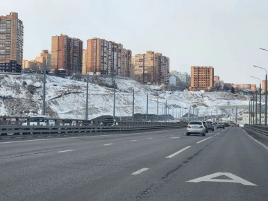 В Красноярске окончательно отменили «выделенку» на Николаевском мосту