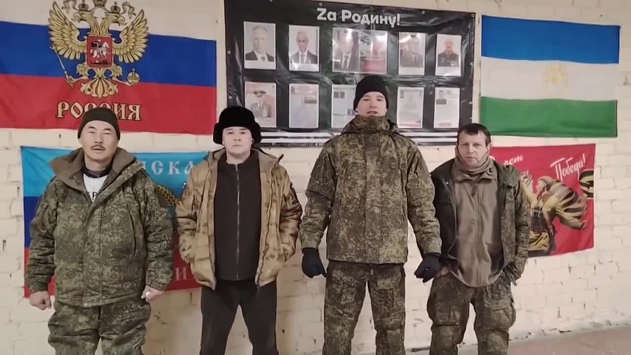 В такой день особенно ценно получить весточку от наших бойцов