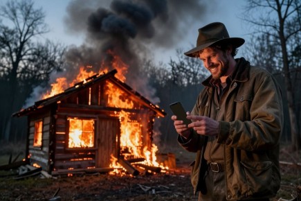 «Я его построил, я его и сожгу»: житель Красноярска спалил дачный дом, чтобы при разводе его не забрала жена