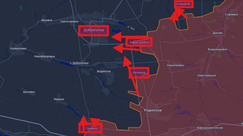 #Сводка о ходе освобождения оккупированной части ДНР на утро 26 февраля