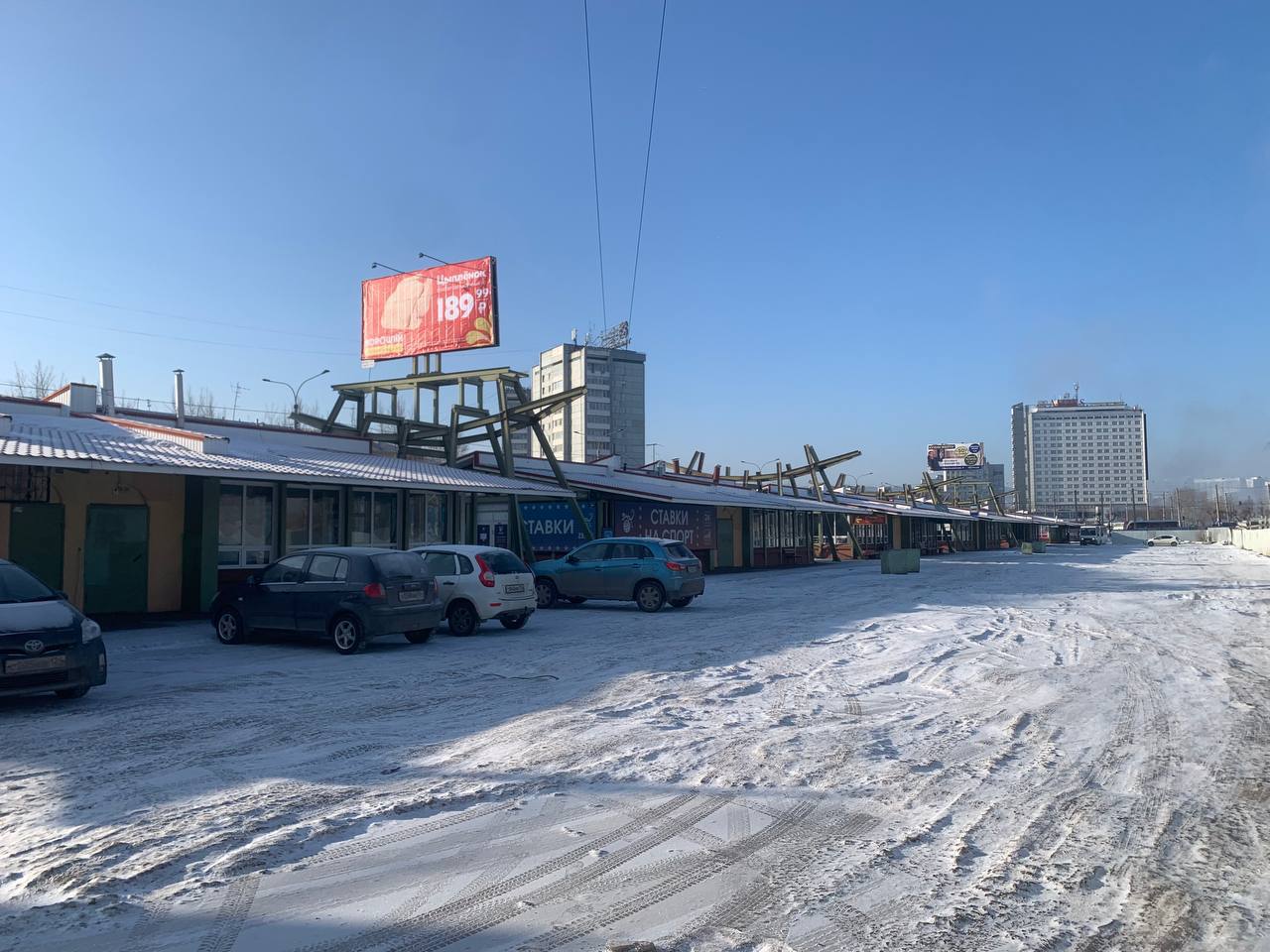 Павильоны скоро исчезнут с Предмостной площади