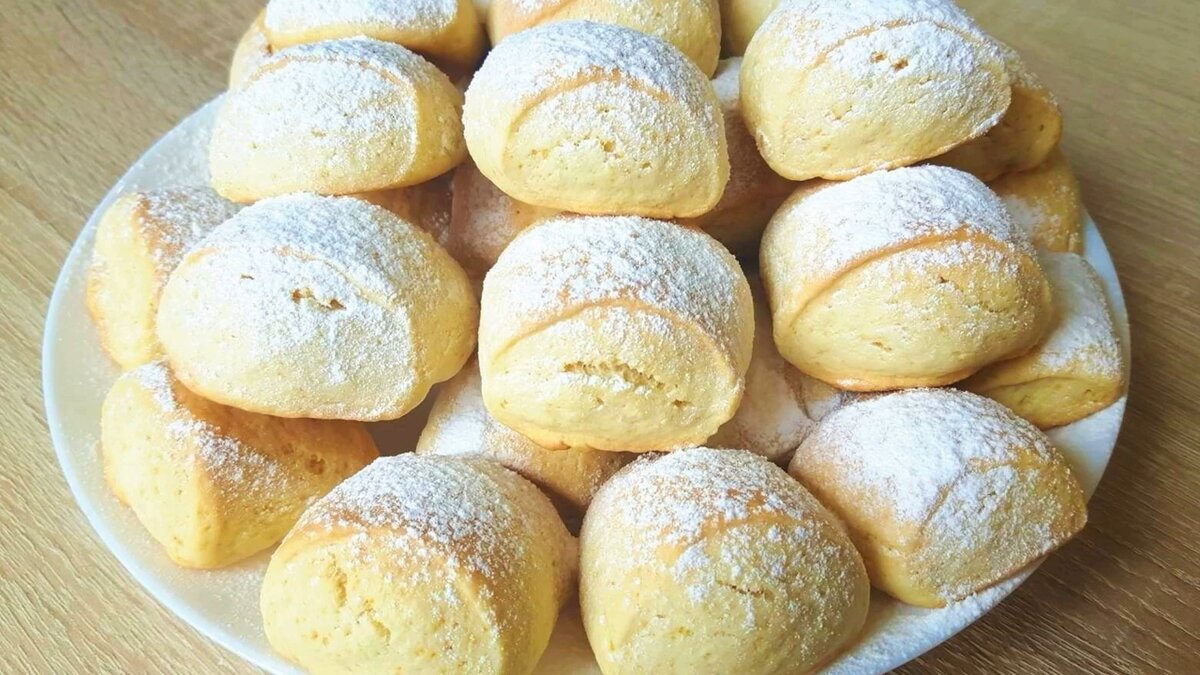 Молочное печенье, которое украсит ваше чаепитие