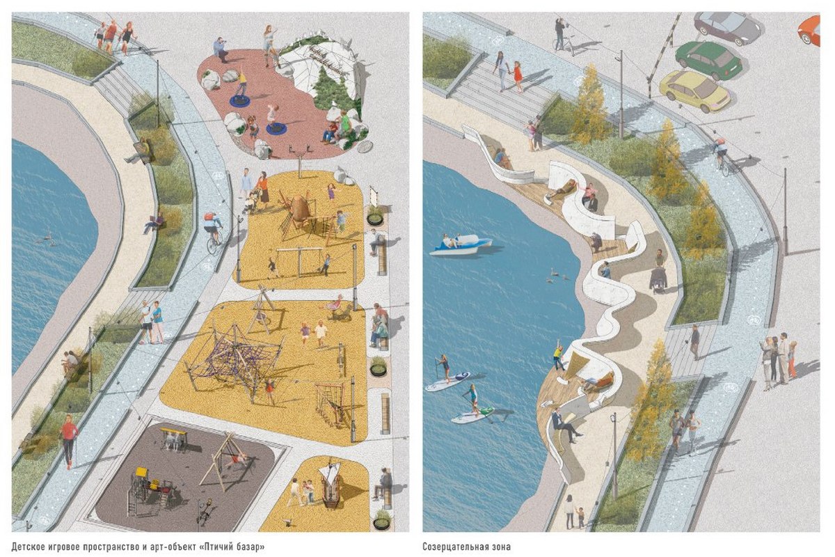 В Норильске благоустроят территорию вокруг городского озера в 10-го микрорайоне