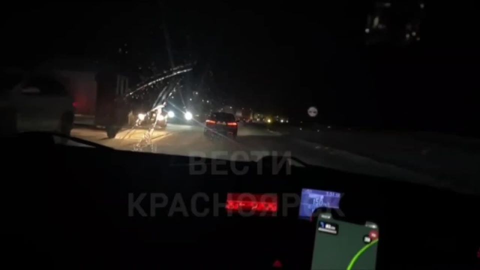 На трассе Р255 большой затор в обе стороны