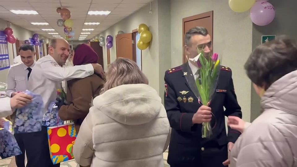 Праздничное утро для сотрудниц Управления Госавтоинспекции