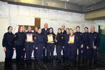 В преддверии Международного женского дня 8 марта в подразделениях органов внутренних дел прошла целая серия ярких, душевных и по-настоящему волевых мероприятий