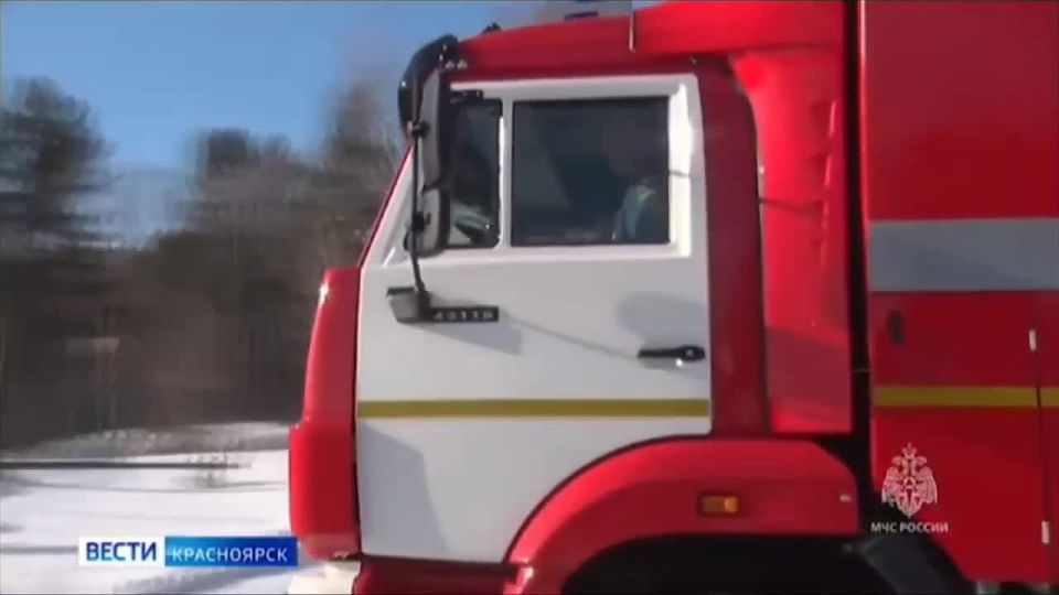 В пожарные подразделения края поступила новая техника