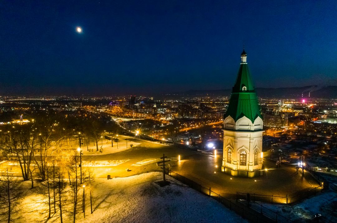 К часовне на Караульной горе в Красноярске построят новую лестницу