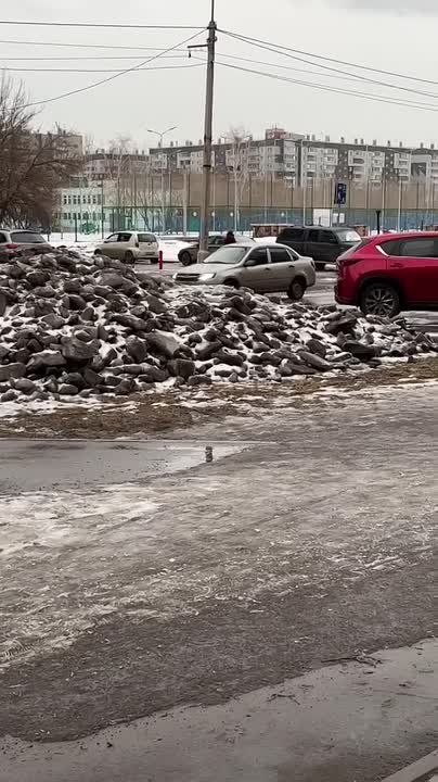 Как выглядит переулок Светлогорский после коммунальной аварии?